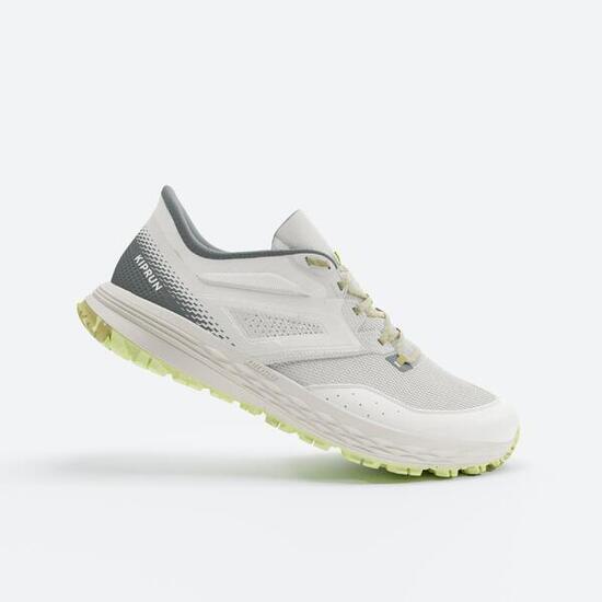 Zapatillas de Trail Running Hombre, Kiprun TR2 Beige Amarillo