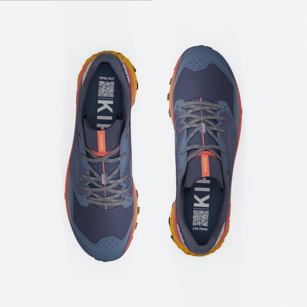 Patke za trail trčanje Kiprun XT8 muške - plave