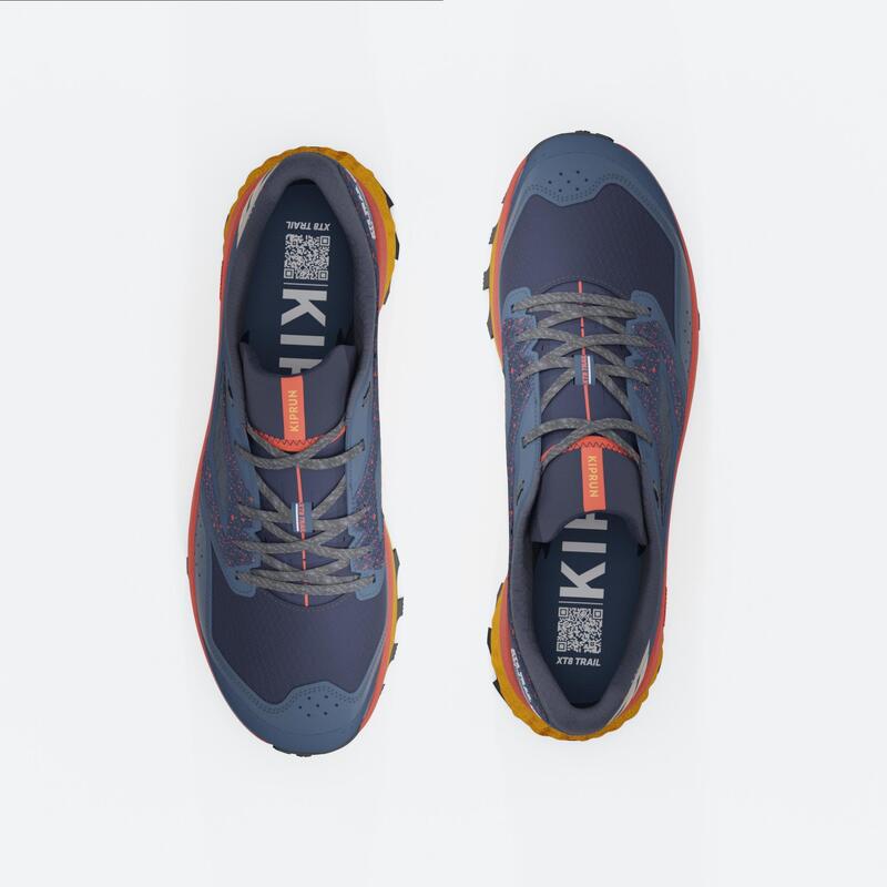 Chaussures de Trail Running pour homme, Kiprun XT8 Bleu