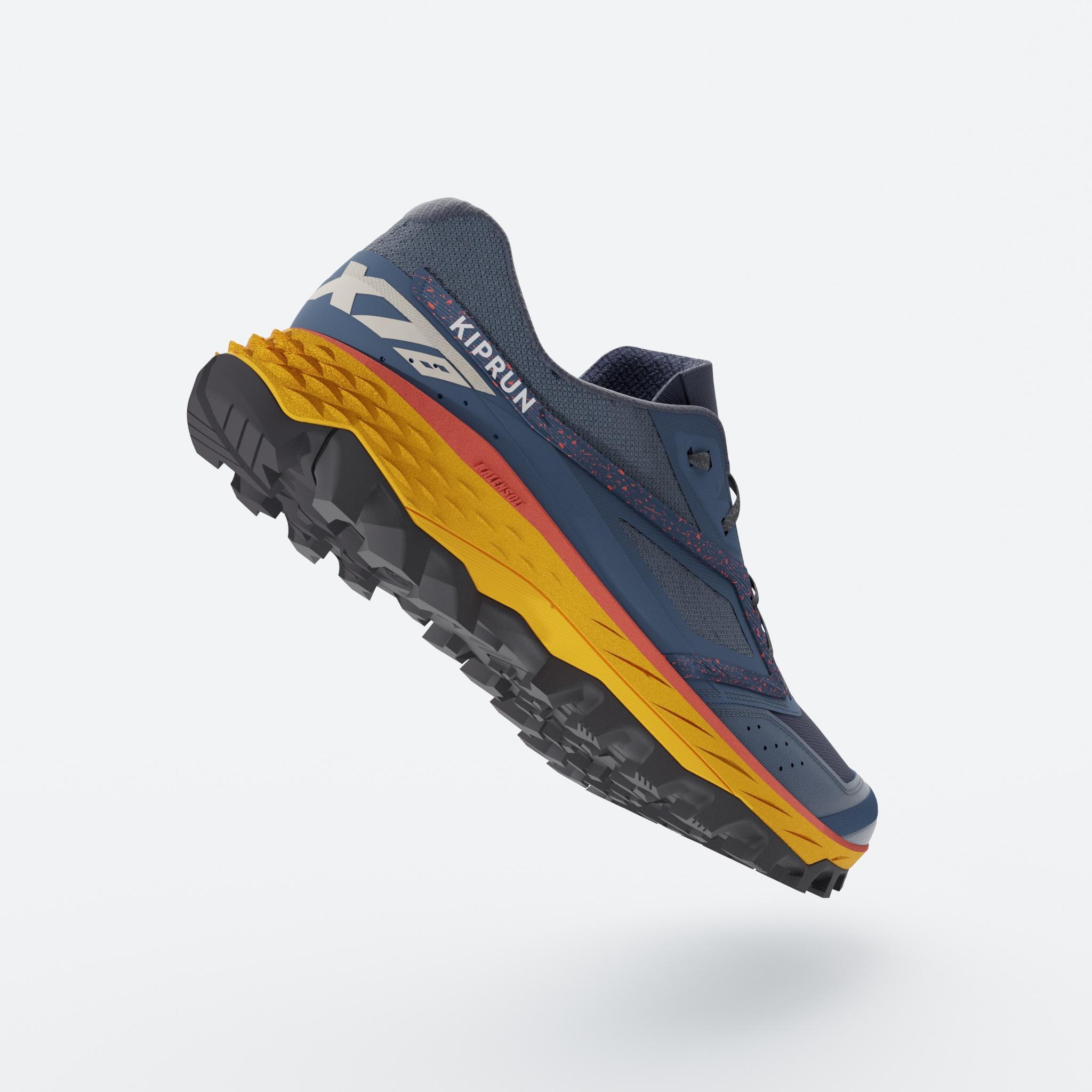Kiprun XT8 Men's Trail Running Shoes - Blue - Decathlon