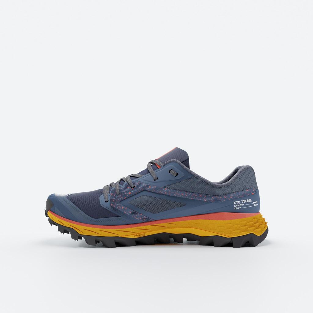Patke za trail trčanje Kiprun XT8 muške - plave