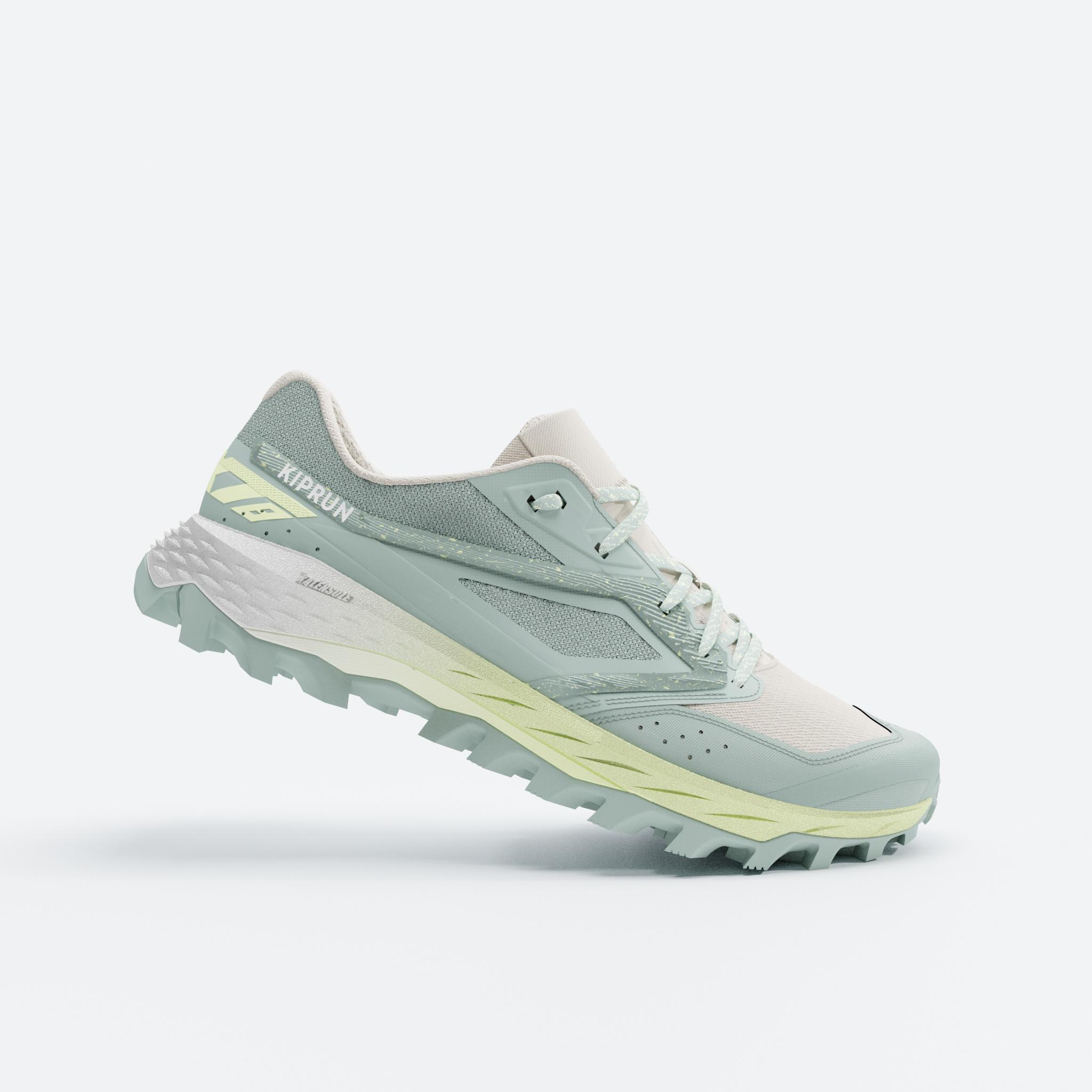 Zapatillas Trail Running XT8 Mujer - verde y amarillo 11/13