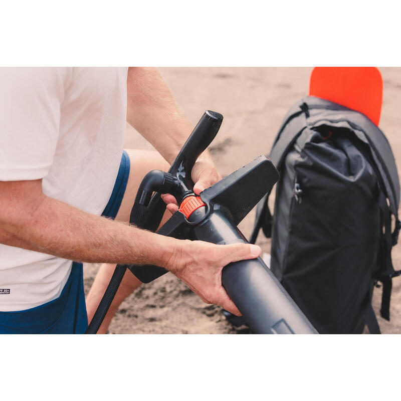 Pompe compacte Stand up paddle et kayak double action haute pression 0-20PSI