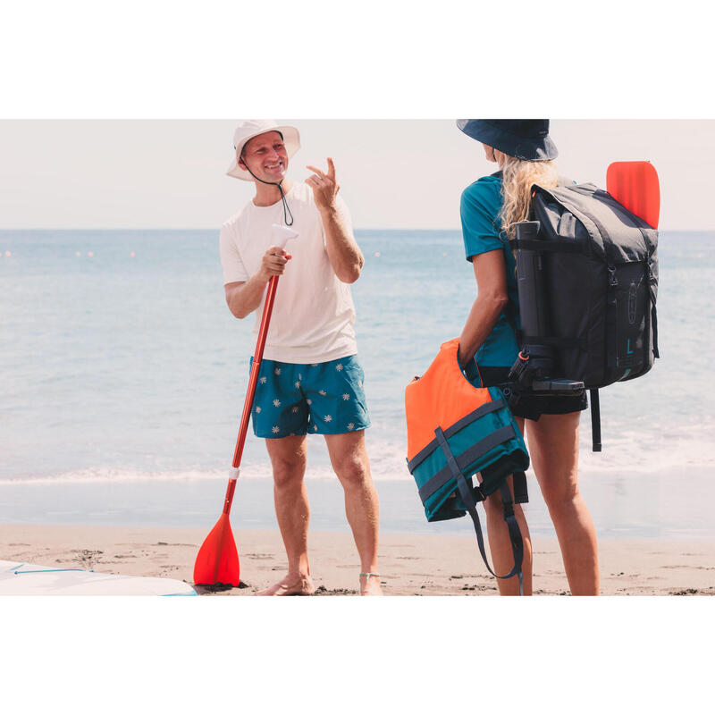 Bomba compacta de Stand up paddle e kayak dupla ação alta pressão 0-20PSI
