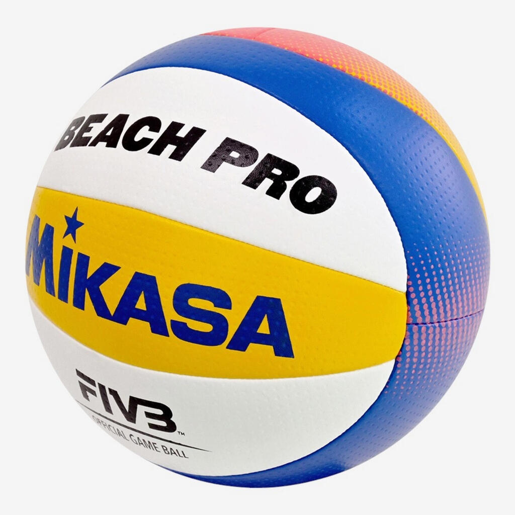 Rannavõrkpall BV550C EU Beach Pro, suurus 5, kollane ja sinine
