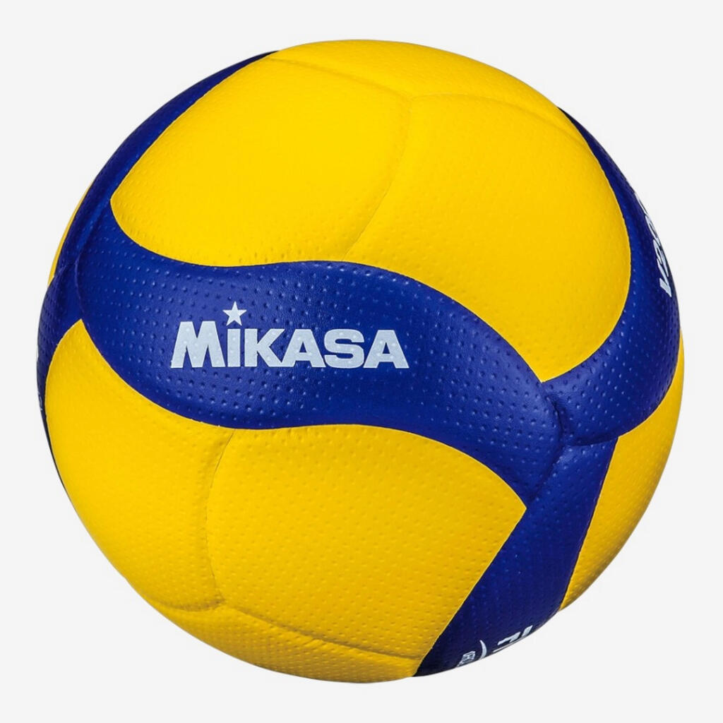 Žoga za odbojko velikosti 5 V200W - rumena in modra