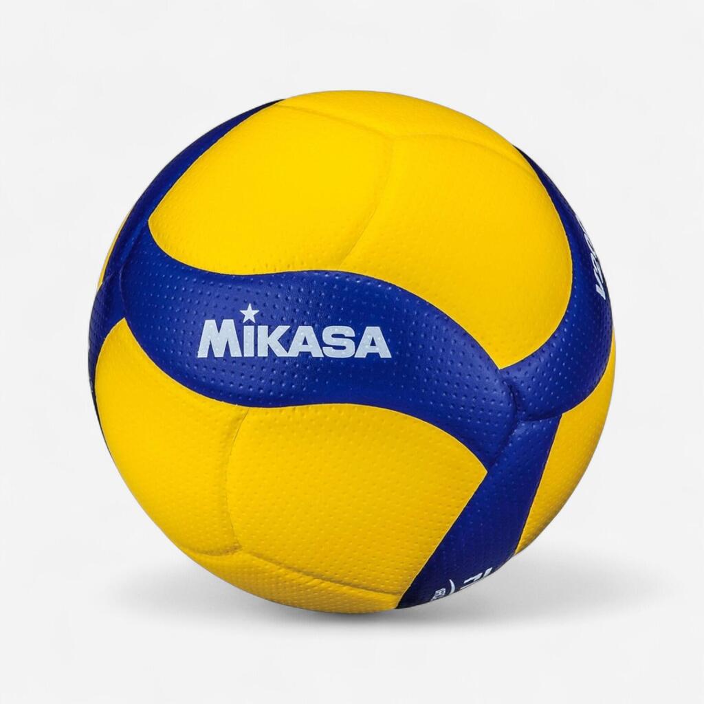 Võrkpall V200W, suurus 5, kollane ja sinine
