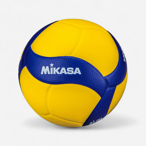 Ballon de volleyball Taille 5 - Mikasa V200W jaune et bleu