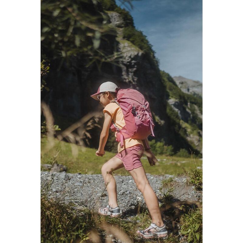 Çocuk Outdoor Şort - 7/15 Yaş - Pembe - MH500