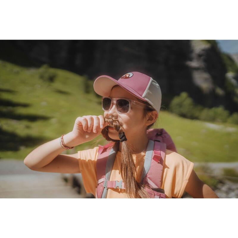 Mochila de caminhada criança 7 - 15 anos 18L - MH500 rosa