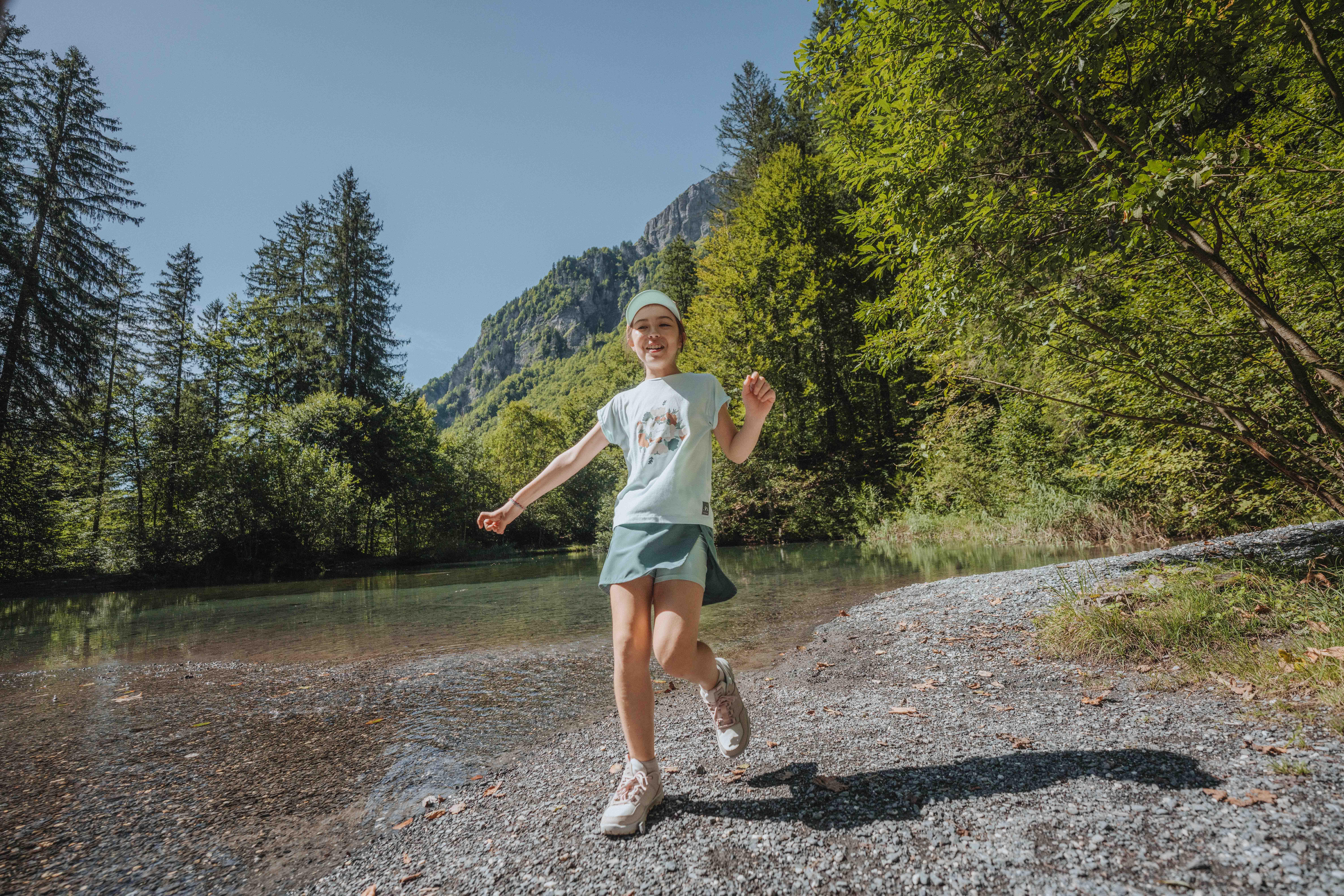 Jupe-short de randonnée enfant - MH 100 Jr - QUECHUA