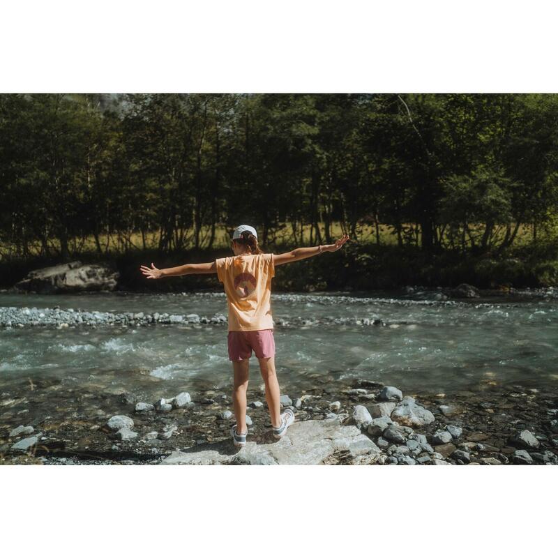 Çocuk Outdoor Şort - 7/15 Yaş - Pembe - MH500