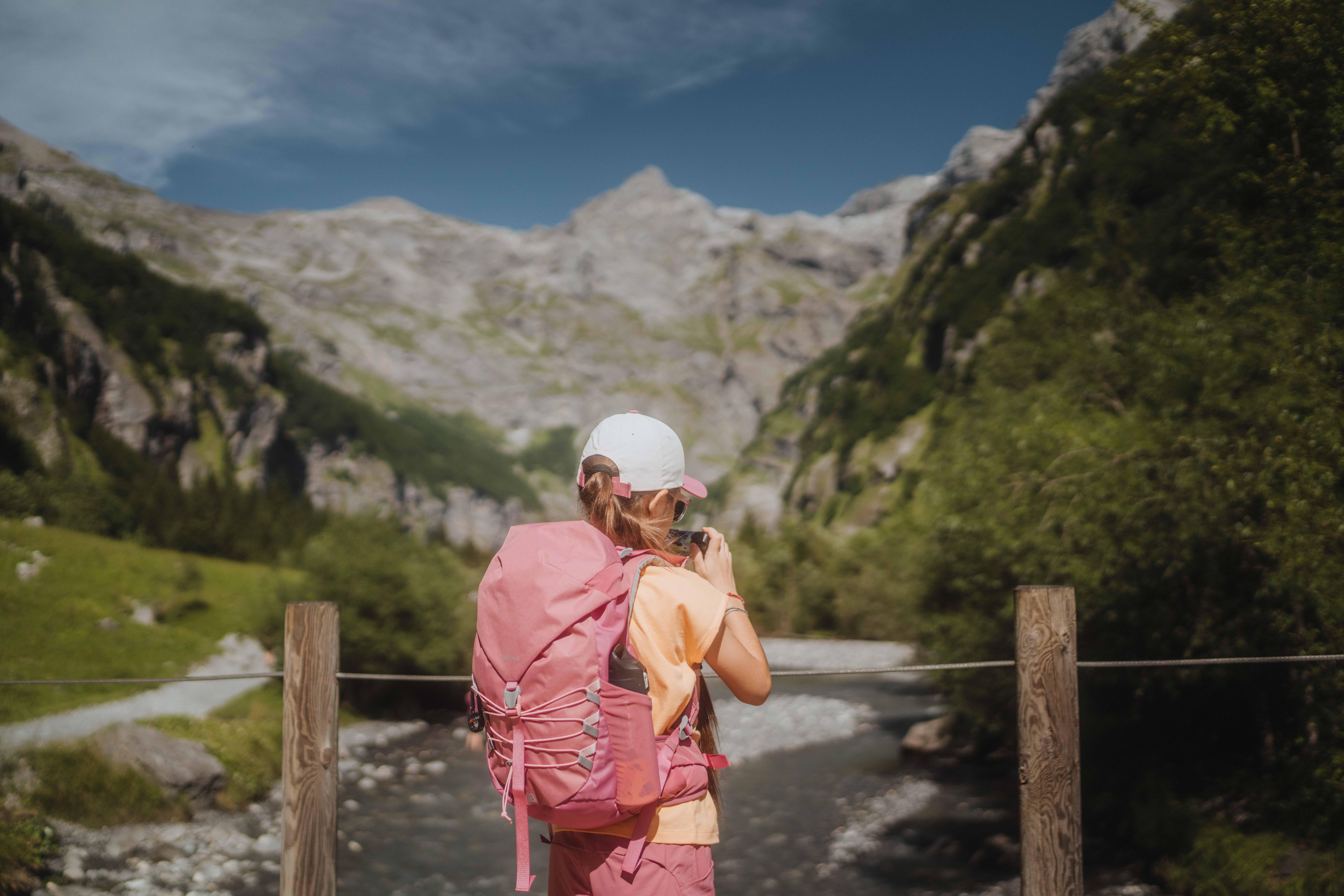 Kids' Backpack 18 L  - MH 500 Ages 7-15 Pink - QUECHUA