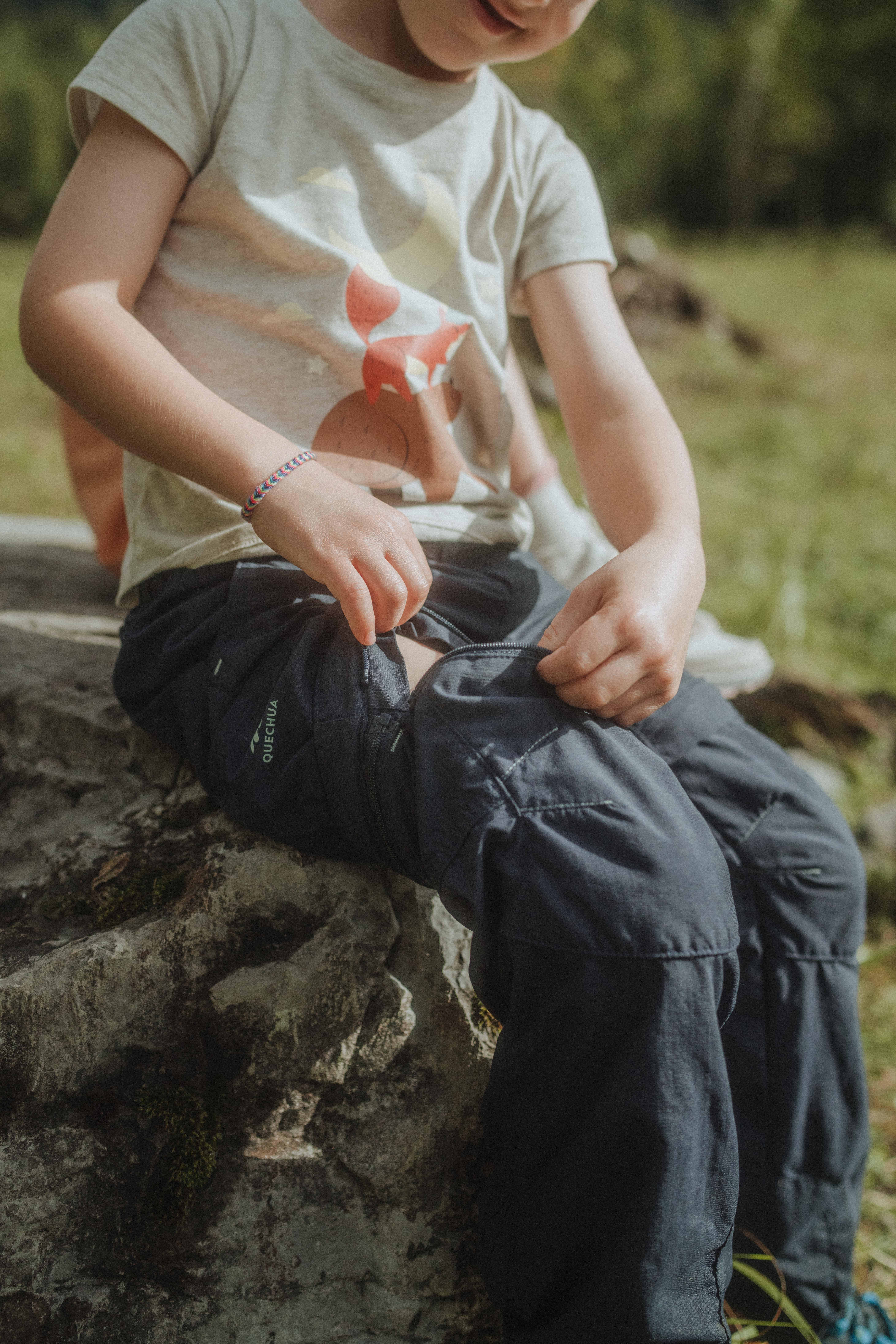 Kids’ Hiking T-Shirt - MH 100 - QUECHUA
