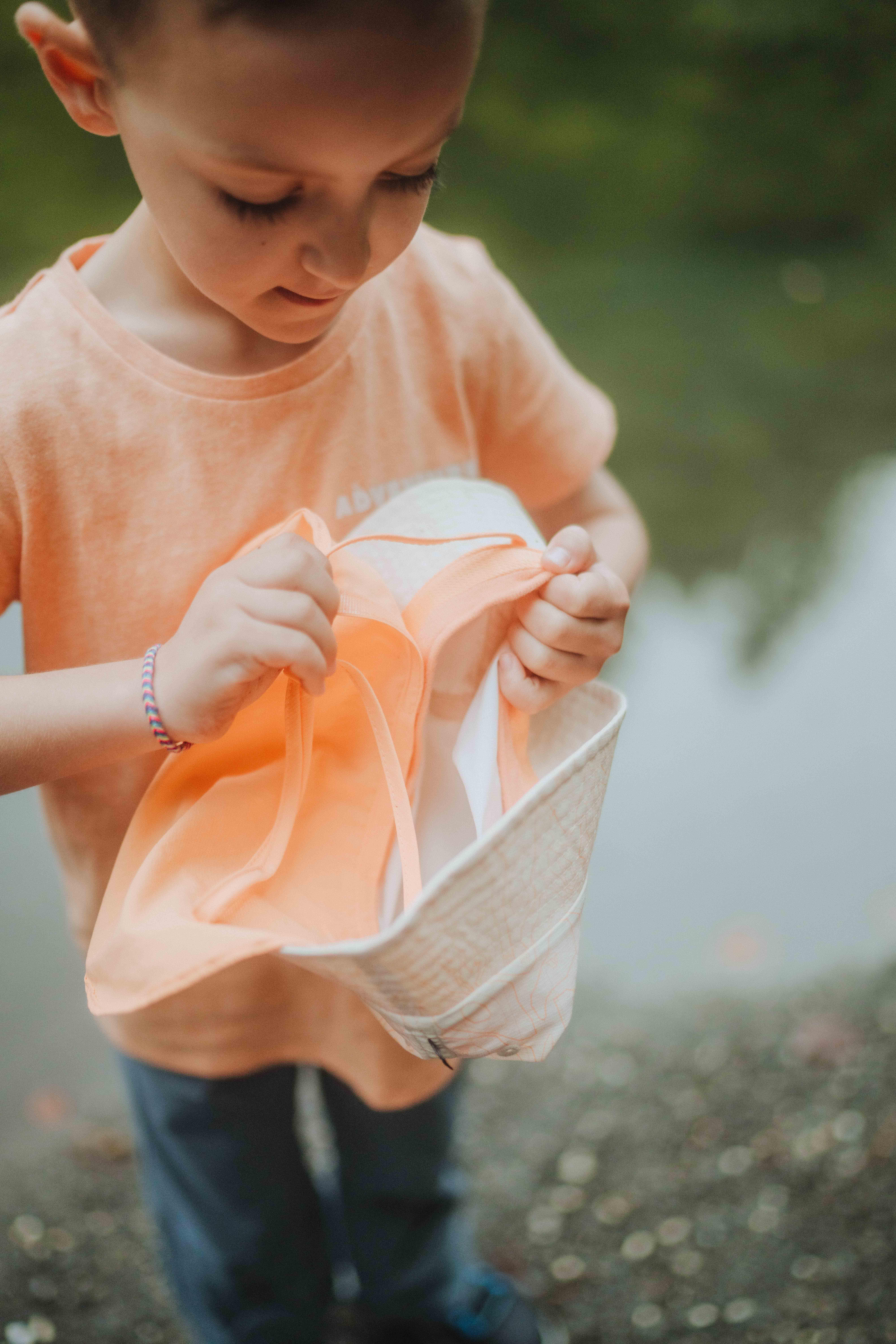 Chapeau de randonnée enfant, MH 500 - QUECHUA