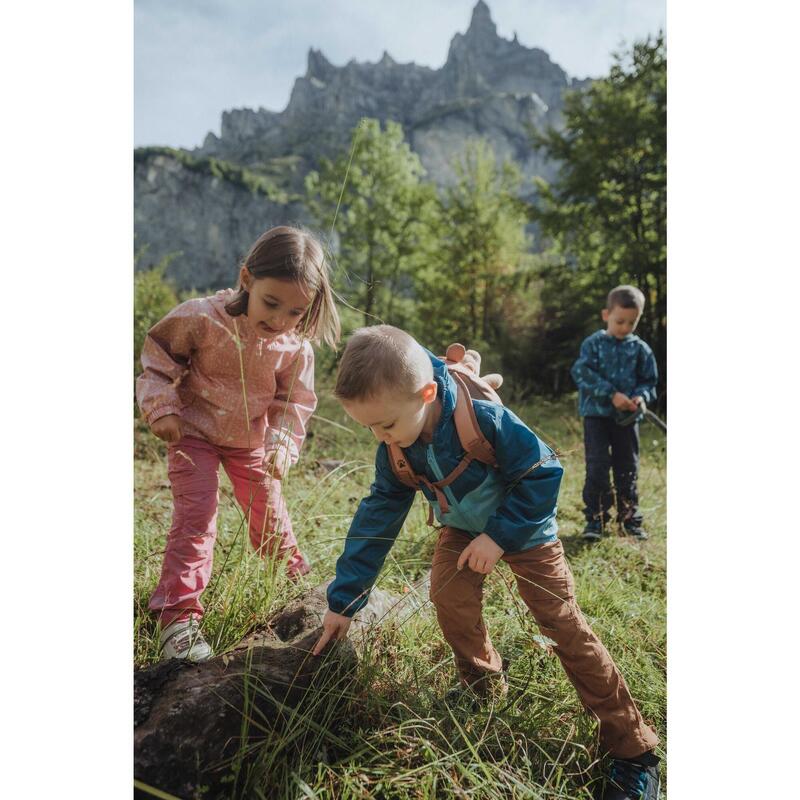 Pantalon de randonnée modulable enfant 2-6 ans, MH500 marron