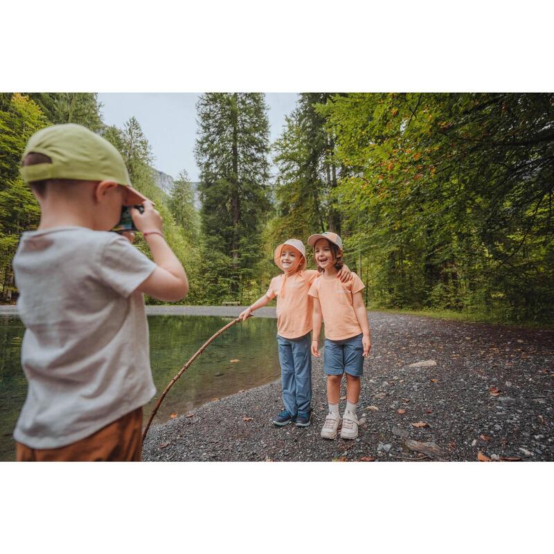 Casquette enfant 2-6 ans- MH100 beige orange motif