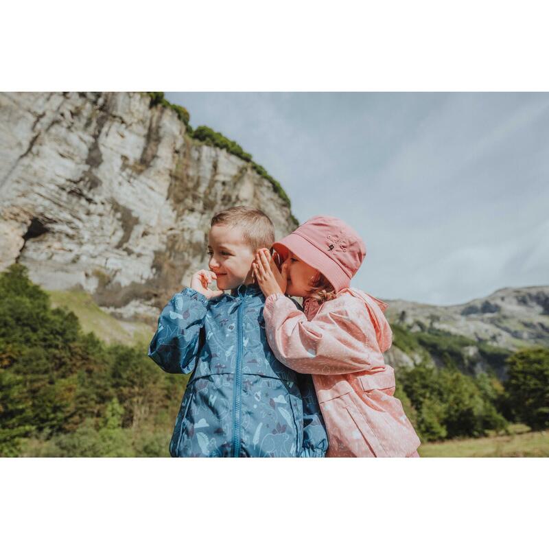 Çocuk Outdoor Yağmurluk - 2/6 Yaş - Pembe - MH500