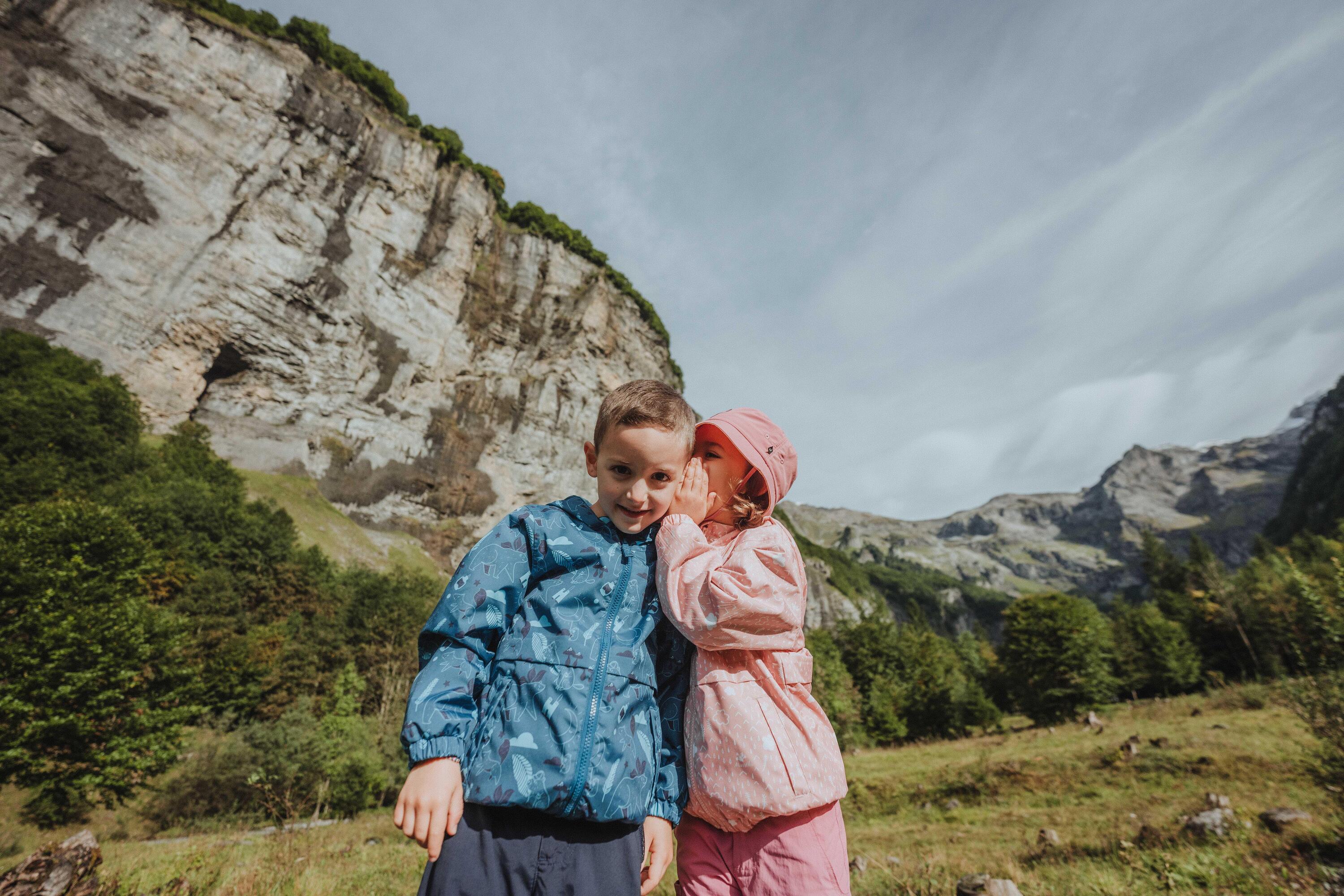 Manteau de randonnée imperméable enfant, MH 500 Âge 2-6 ans 11/15