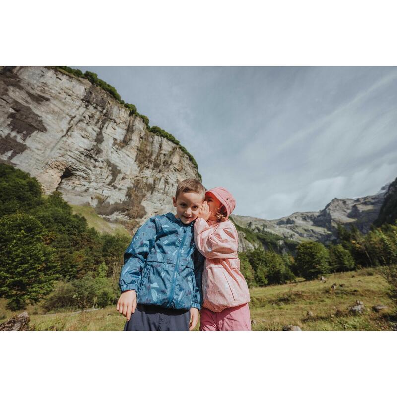Modulare Wanderhose Kinder 2-6 Jahre, MH500 rosa