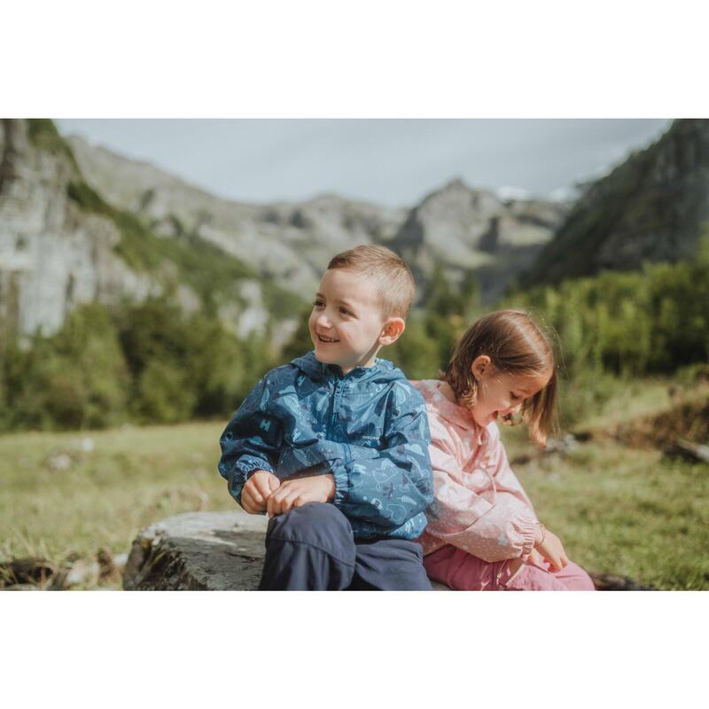 Çocuk Outdoor Yağmurluk - 2/6 Yaş - Mavi - MH500