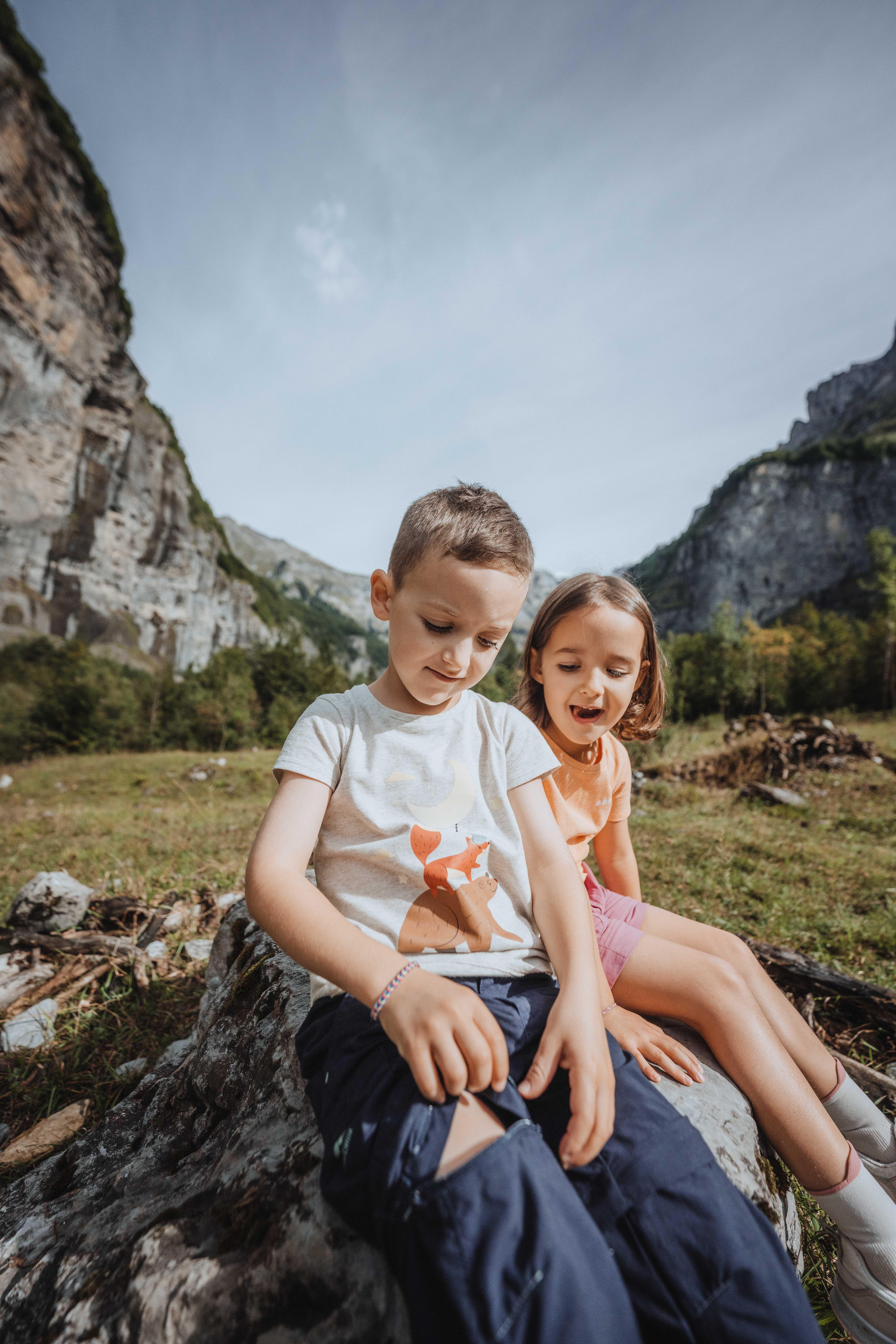 Kids’ Hiking T-Shirt - MH 100 - QUECHUA