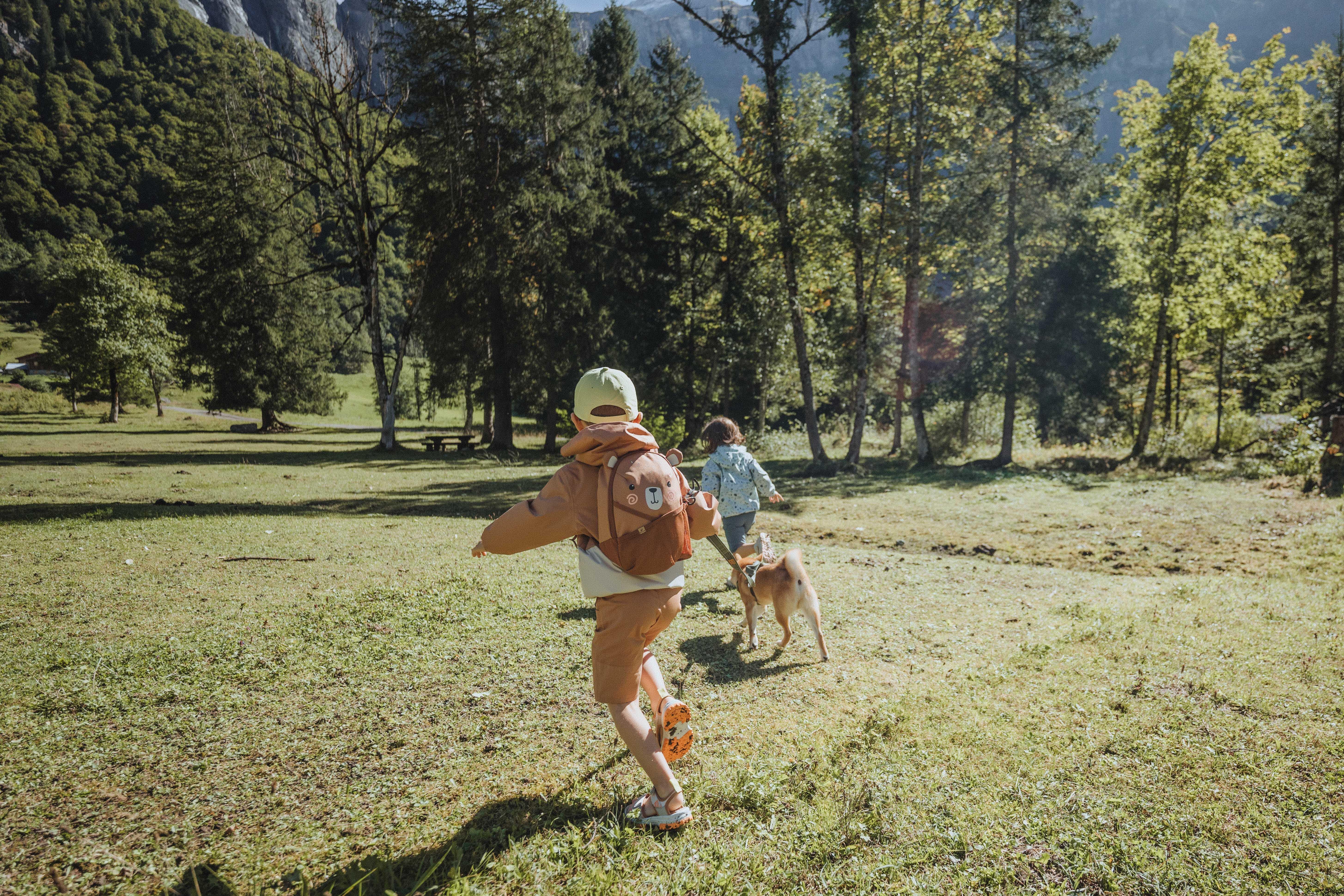 Kids' Waterproof Hiking Jacket - MH500 Brown Ages 2-6 - QUECHUA