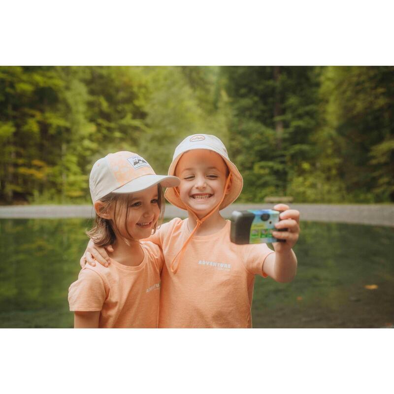 Casquette enfant 2-6 ans- MH100 beige orange motif