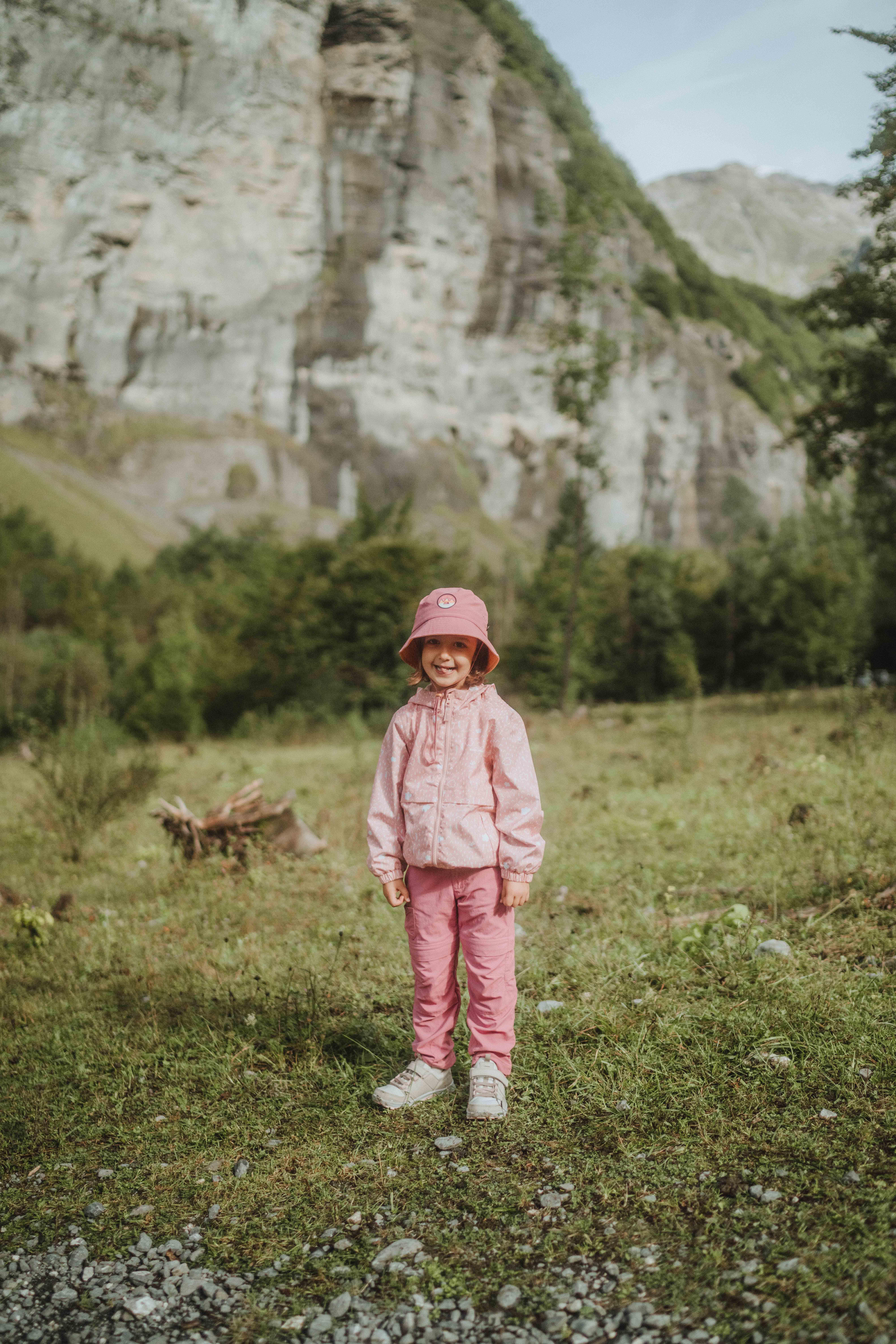 Pantalon de randonnée modulable enfant - MH 500 rose 2-6 ans - QUECHUA
