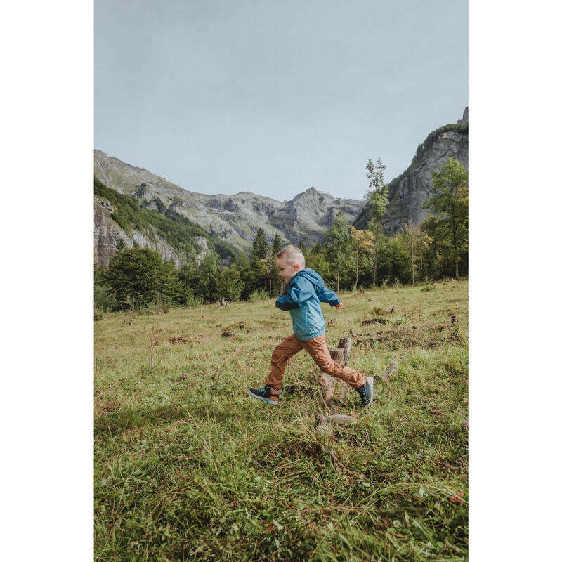 Pantalon de randonnée modulable enfant 2-6 ans, MH500 marron