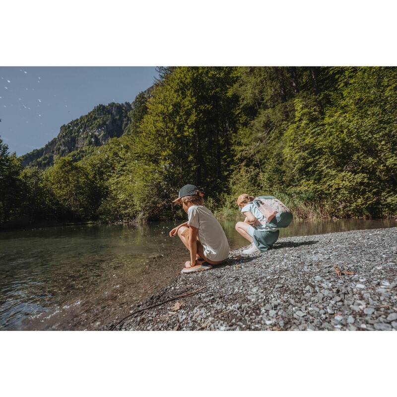 Çocuk Outdoor Tişört - 7/15 Yaş - Bej - NH100