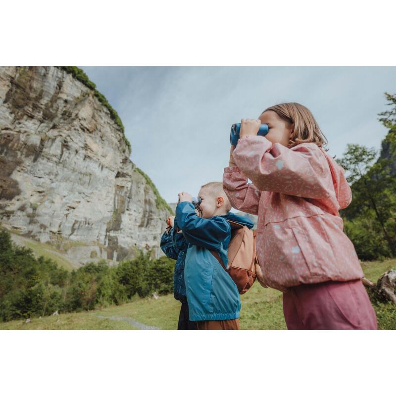 Dětská turistická nepromokavá bunda MH 100