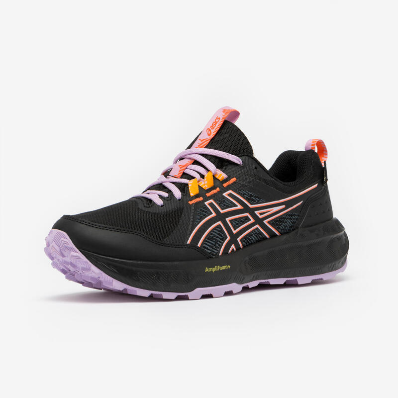 Încălțăminte alergare trail GoreTex Asics Gel Sonoma 8 GTX negru-roz damă