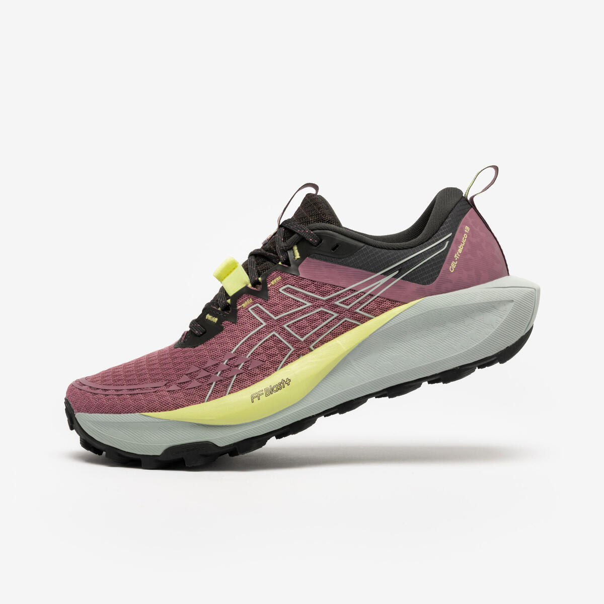 Chaussures de Trail Running Femme, Asics Gel Trabuco 13 Violet Noir