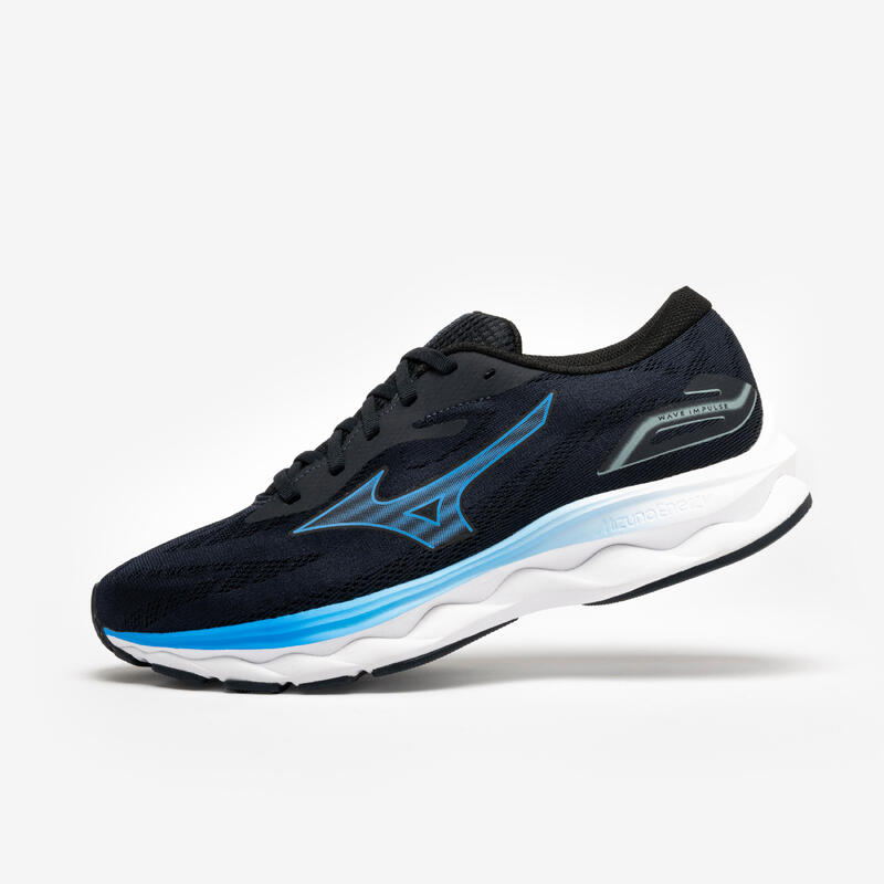 Încălțăminte alergare pe asfalt Mizuno Wave Impulse Negru-Albastru Bărbați
