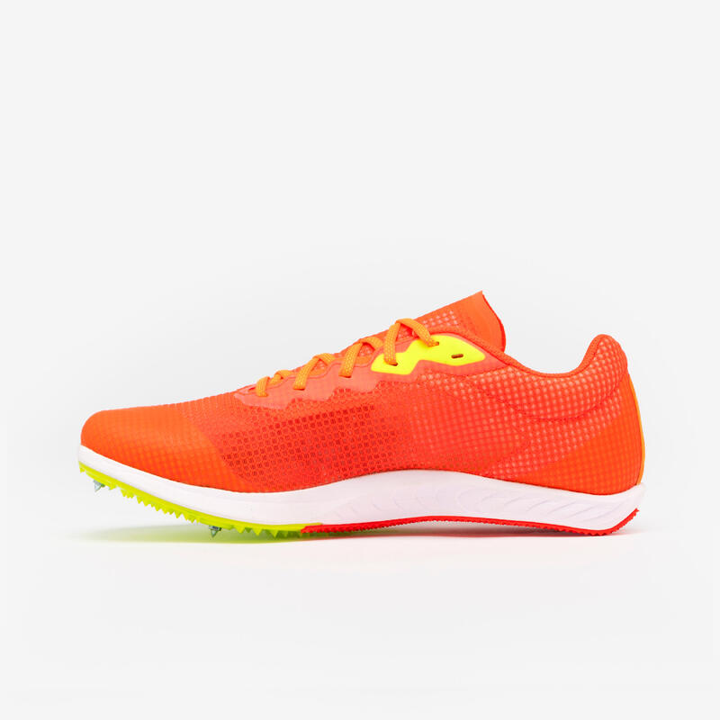 Chaussures à pointes Athlétisme Homme Femme Enfant, Kiprun AT Start v3 Orange