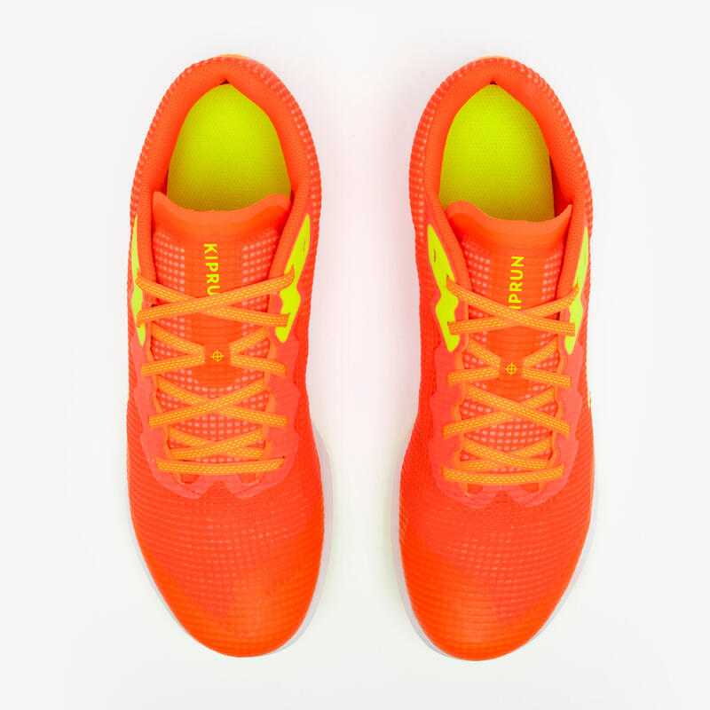 Chaussures à pointes Athlétisme Homme Femme Enfant, Kiprun AT Start v3 Orange