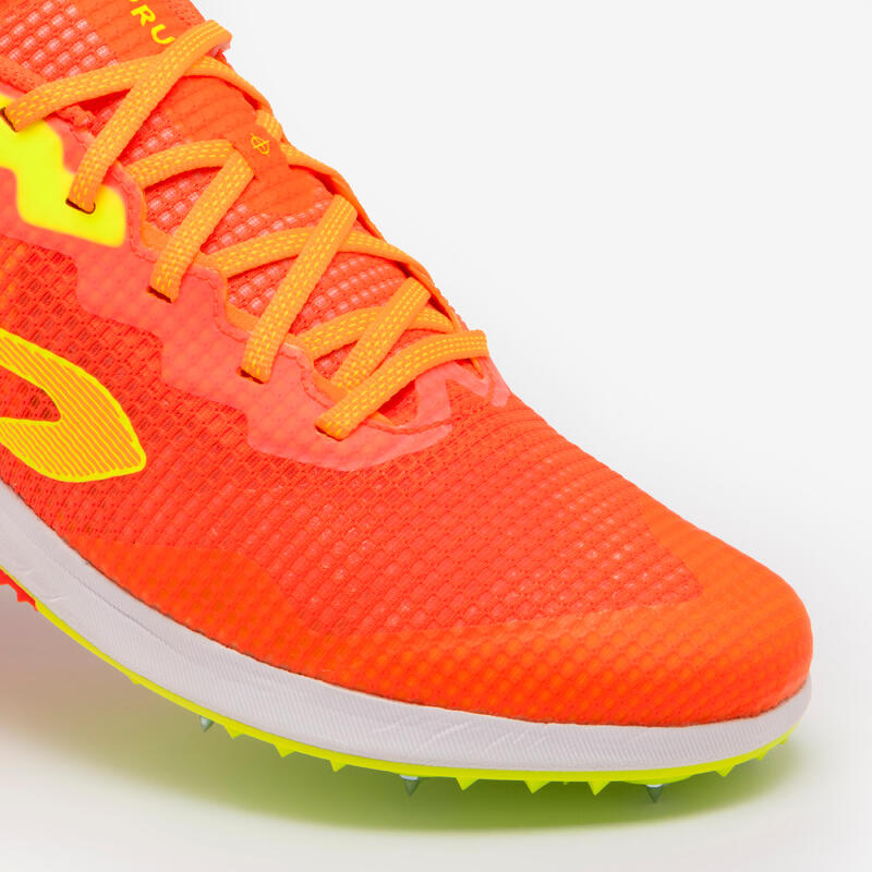Atletiek spikes voor dames heren kinderen AT START v3 oranje