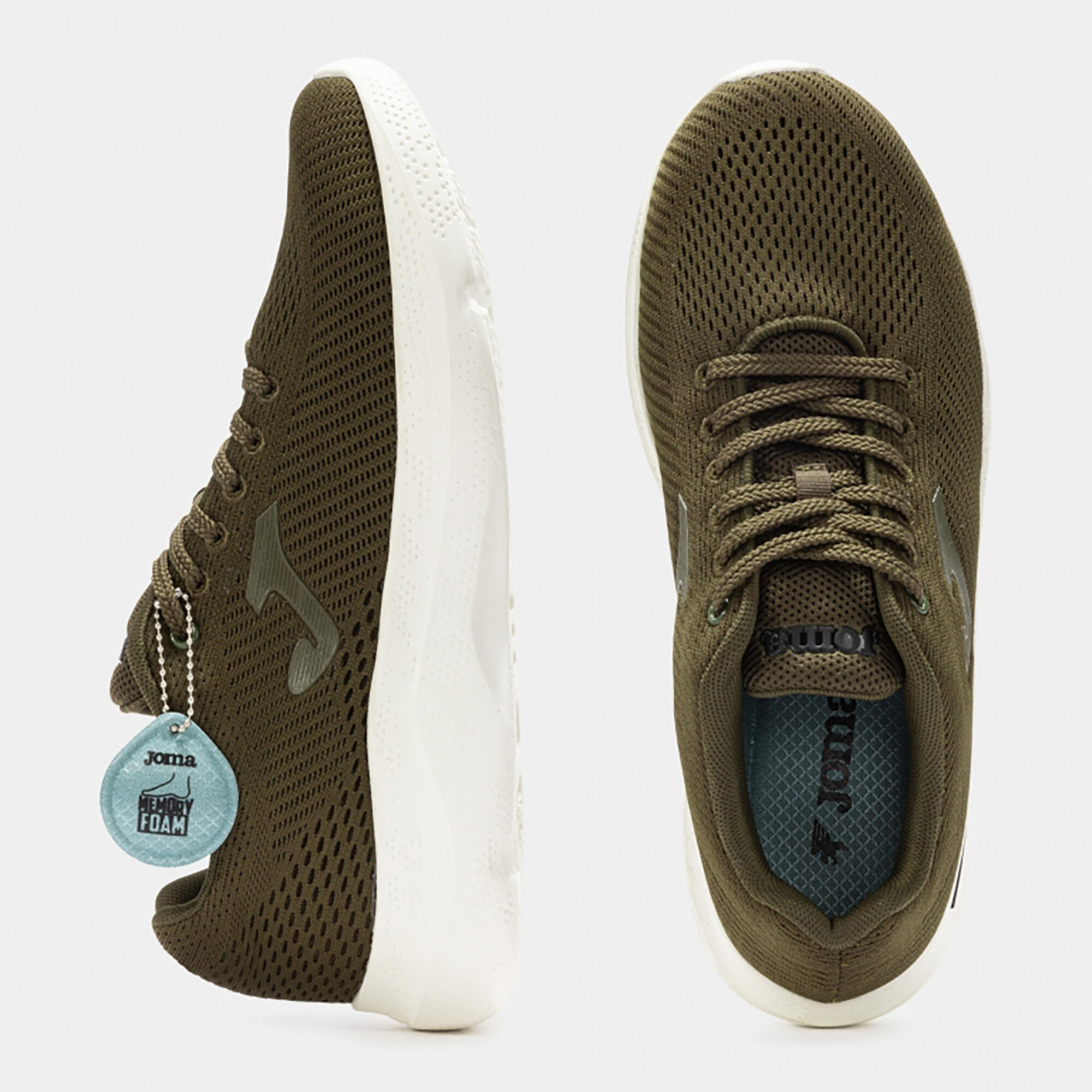 Zapatillas running hombre Joma Corinto verde 2/3