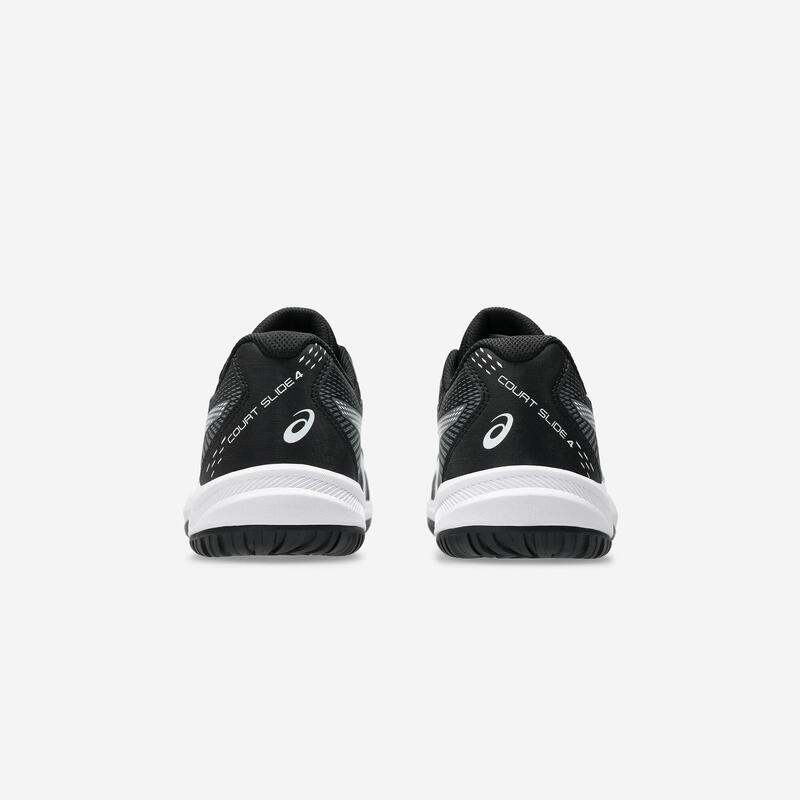 Încălțăminte de tenis orice suprafață - Asics Court Slide 4 Negru-Alb Bărbați