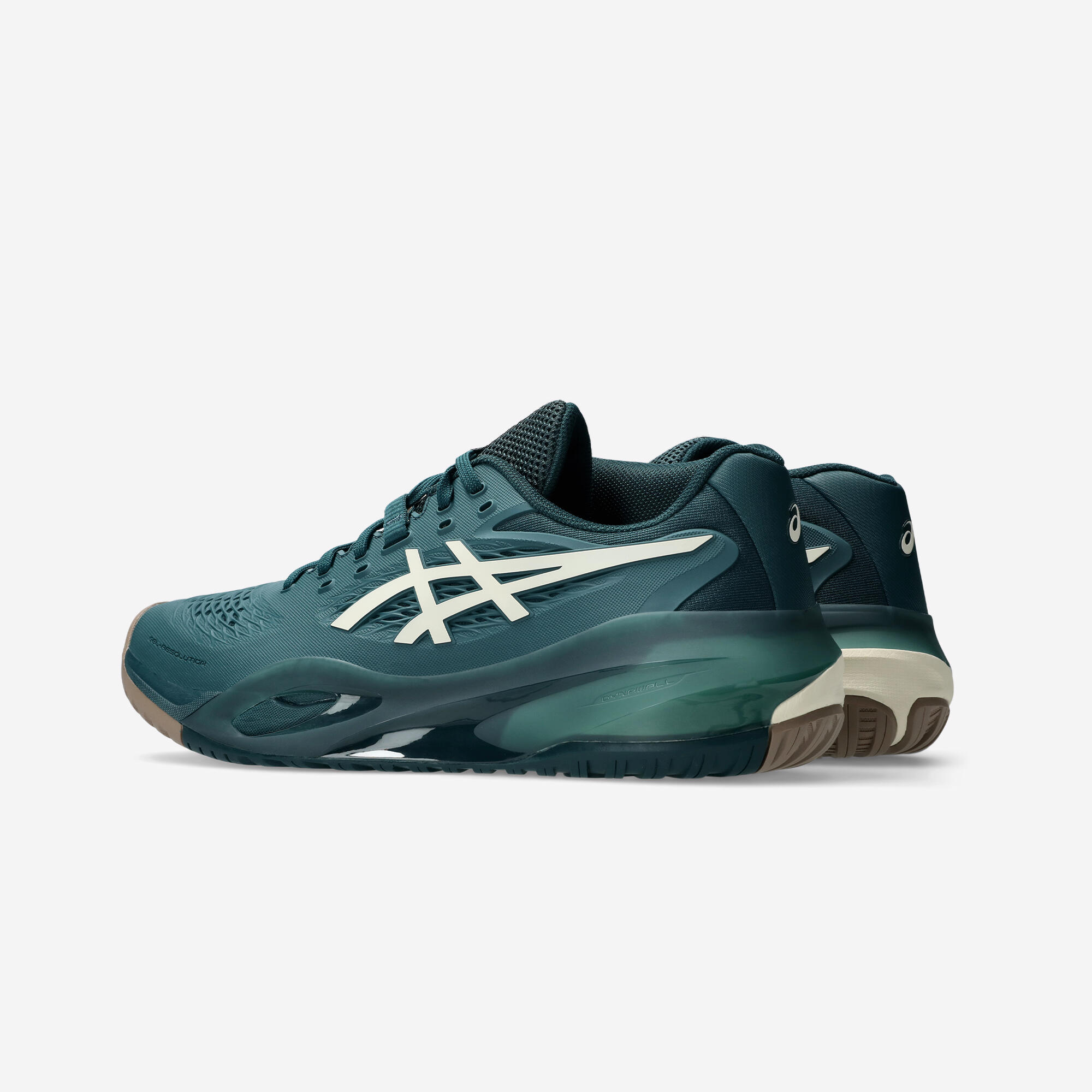 Tennisschoenen voor heren Gel Resolution X multicourt groen 7/7