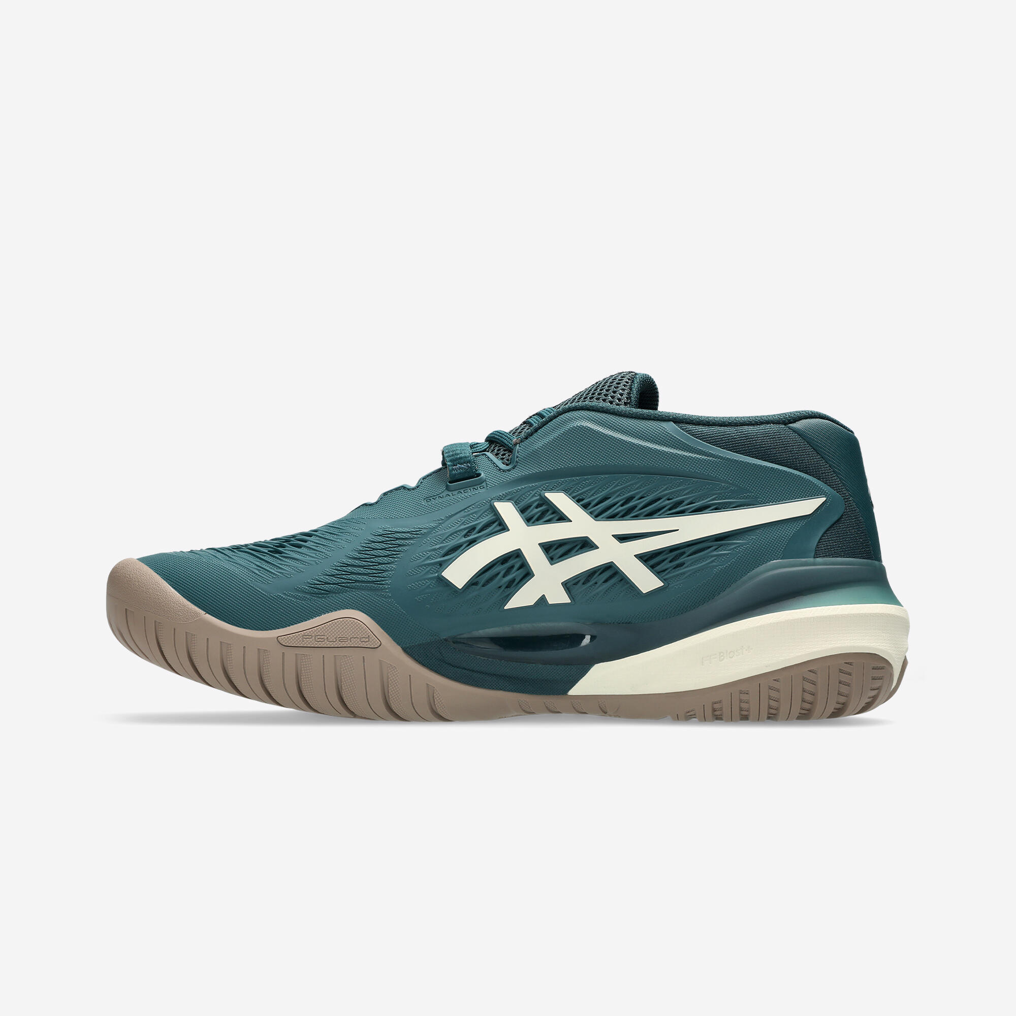 Tennisschoenen voor heren Gel Resolution X multicourt groen 5/7