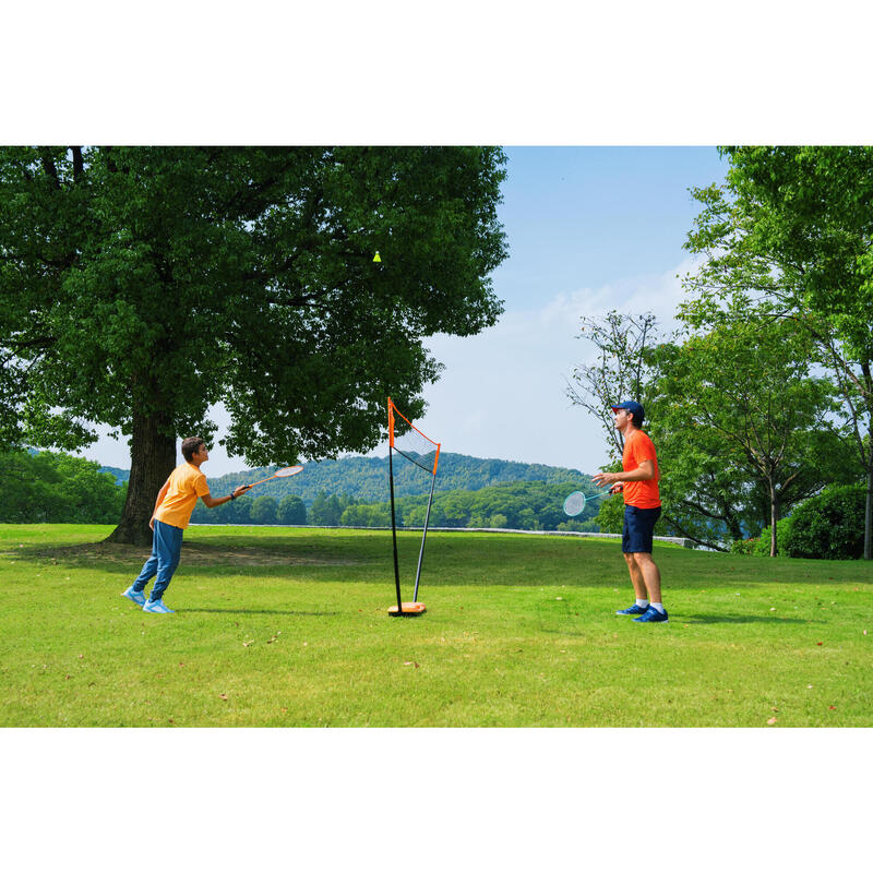 Filet de Badminton, Fun Set 3 Mètres - Orange pop