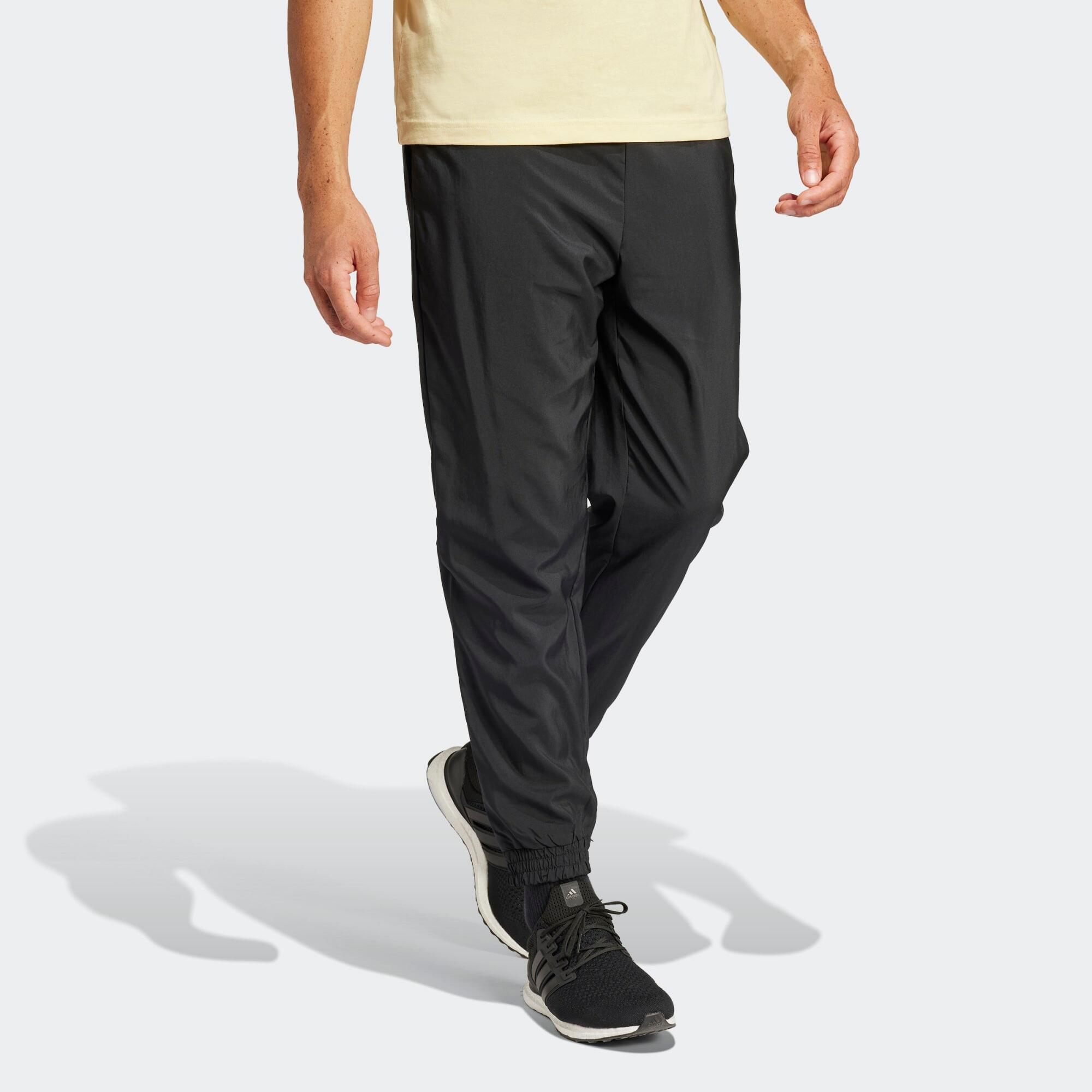 Joggingbroek voor heren zwart 3/5