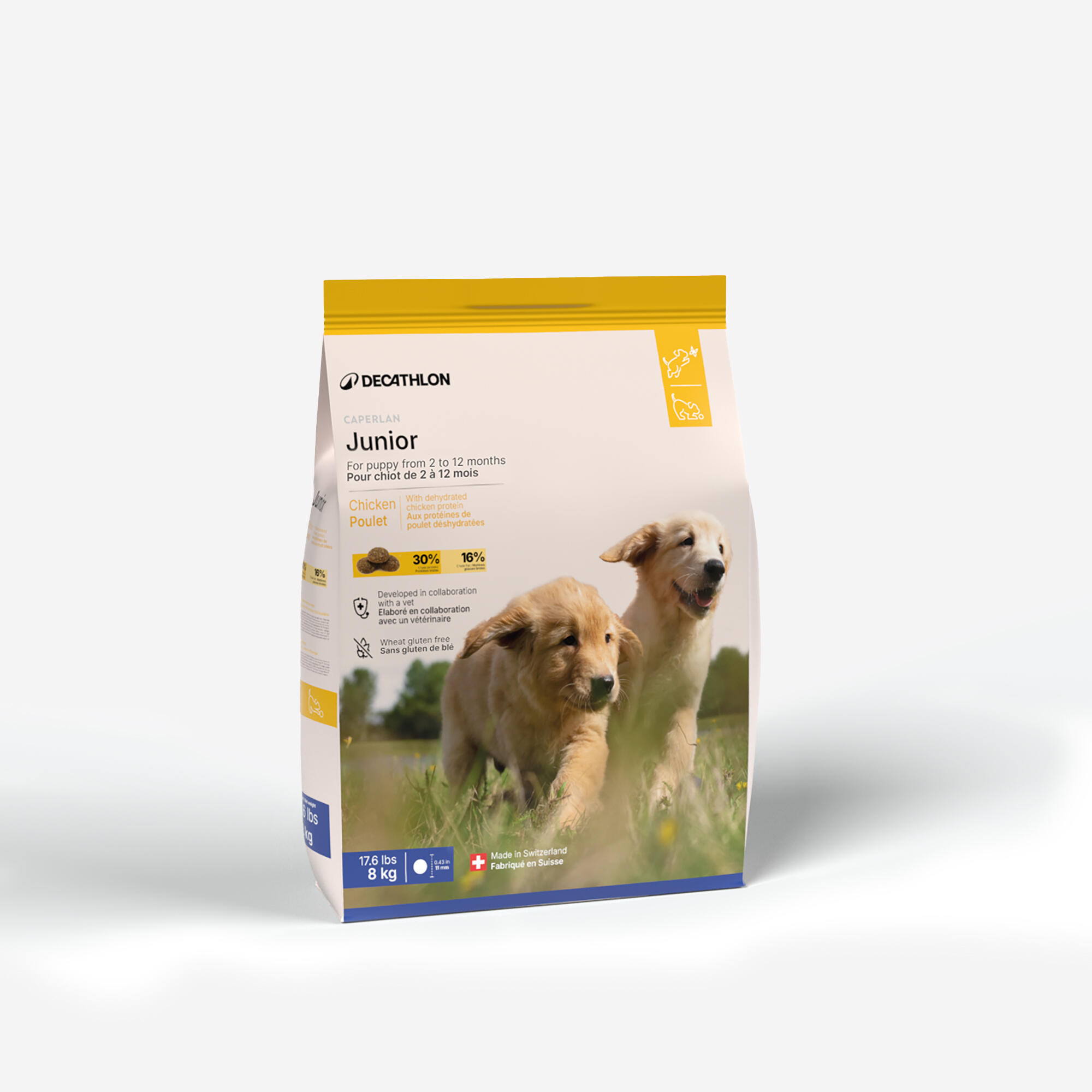 SOLOGNAC Hunde Trockenfutter für Welpen 8 kg | 03608392478468 SOLOGNAC Hunde Trockenfutter für Welpen 8 kg | 03608392478468