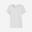 Tricou fitness din bumbac provenit din material reciclat Gri Damă