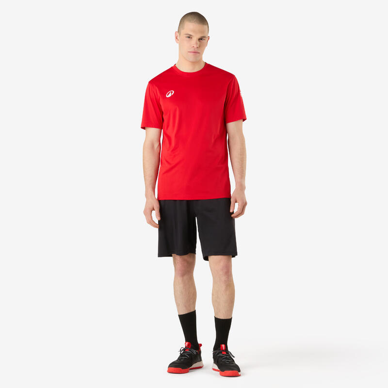 Maillot de handball homme - H100 rouge