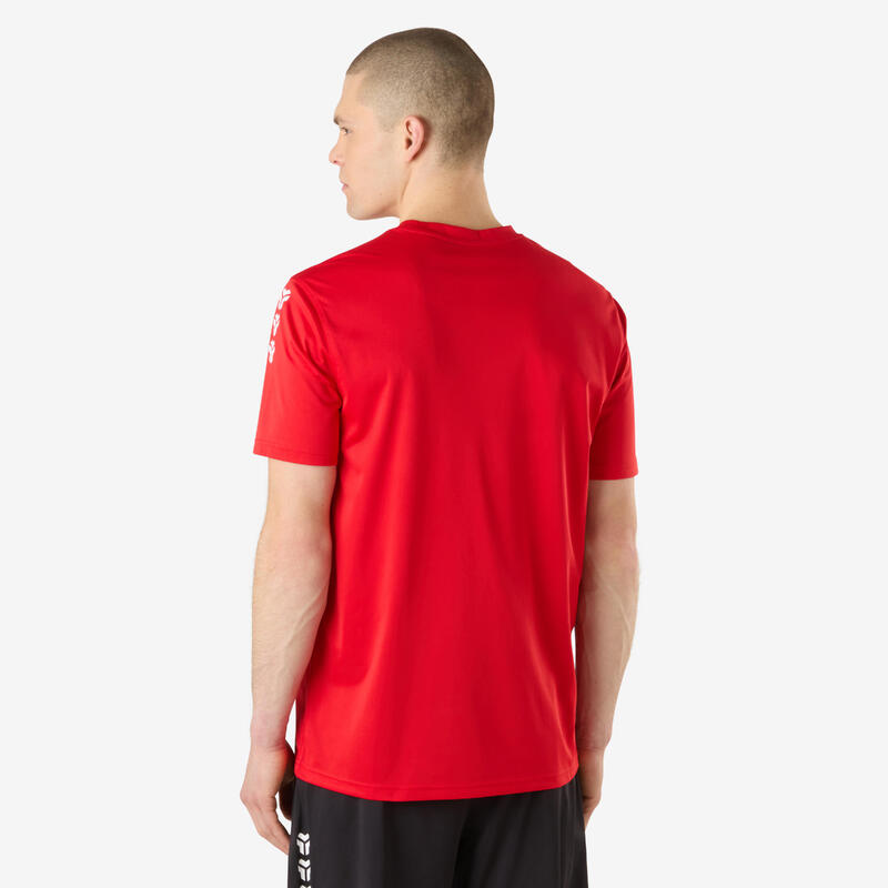 Maillot de handball homme - H100 rouge