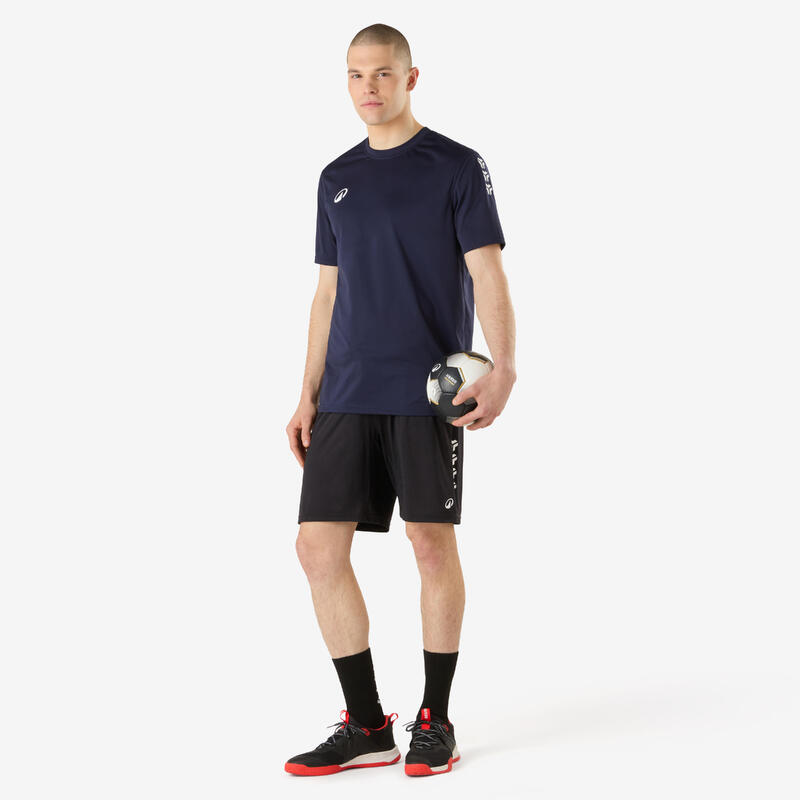 Tricou Handbal H100 Bleumarin Adulți