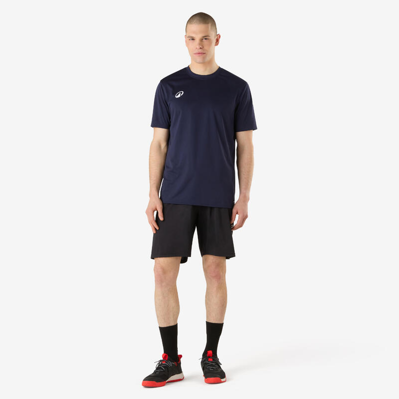 Tricou Handbal H100 Bleumarin Adulți